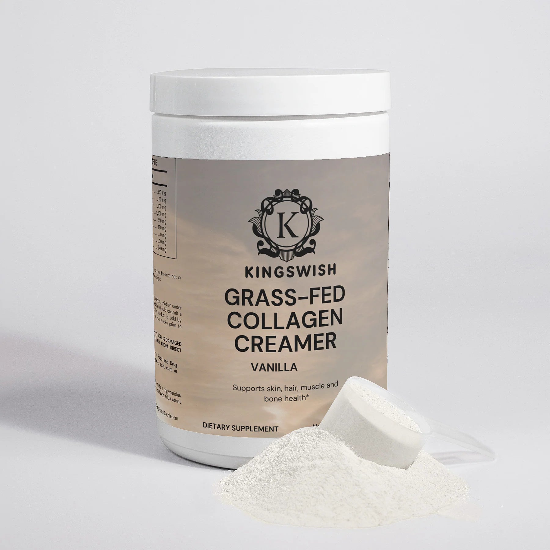 Grass-Fed Collagen Creamer (Vanilla)