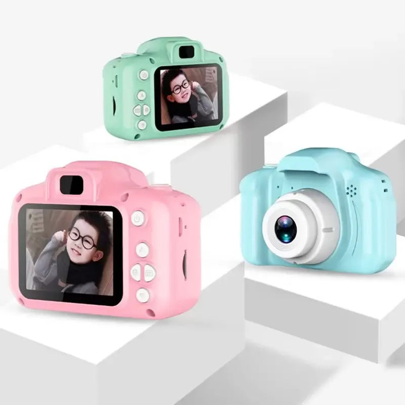 X2 Children Mini Kids Educational Toys for Baby Gifts Birthday Gift Digital Camera 1080P Projection Video Shooting