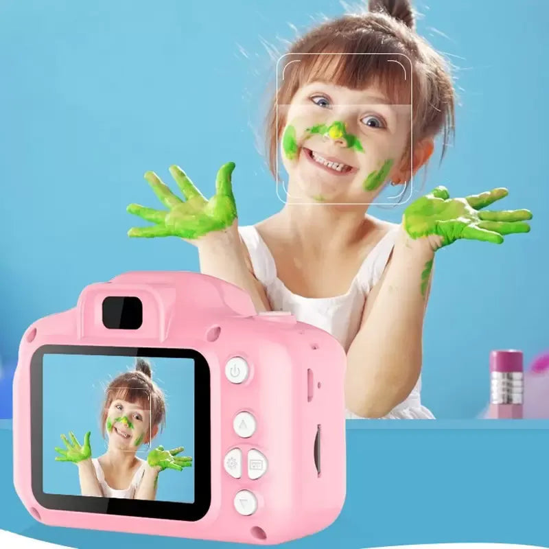 X2 Children Mini Kids Educational Toys for Baby Gifts Birthday Gift Digital Camera 1080P Projection Video Shooting