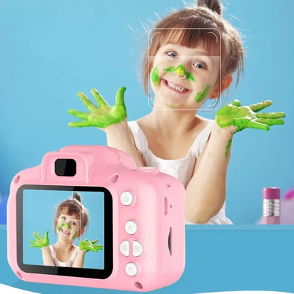 X2 Children Mini Kids Educational Toys for Baby Gifts Birthday Gift Digital Camera 1080P Projection Video Shooting