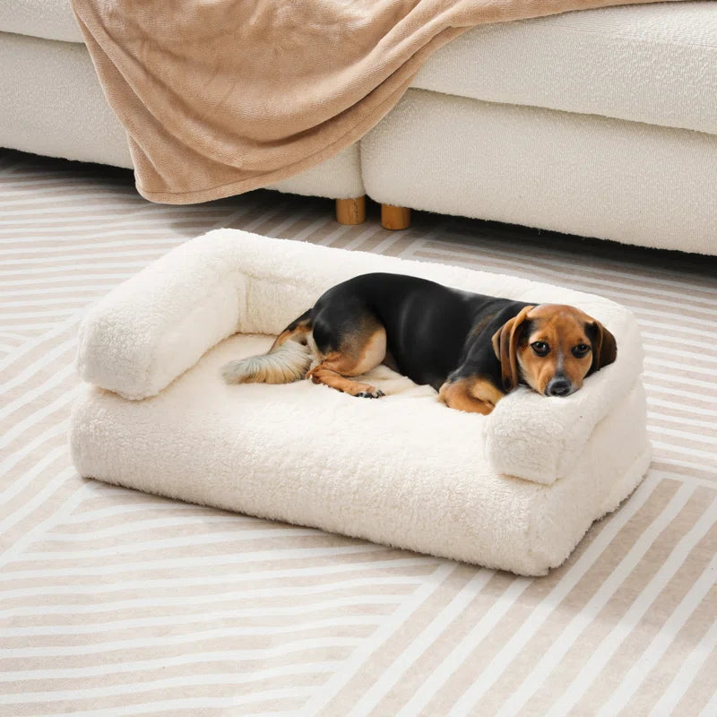 Washable Pet Bed Comfy Anti-Slip Cat Dog Sofa