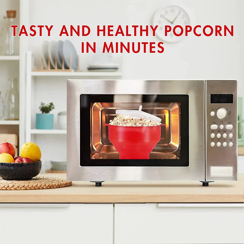 Microwave Popcorn Popper, Popcorn Machine Stand / Cart